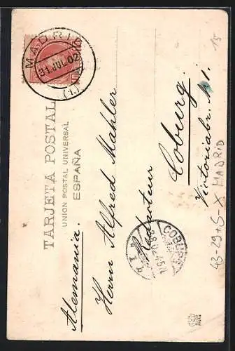 AK Madrid, La Correspondenzia de Espana