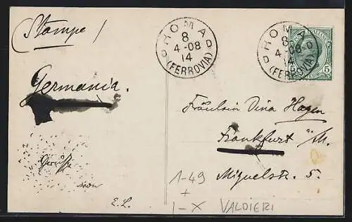 AK Valdieri, Grosse Tafeln mit speisenden Kindern, Helfern und Kellner