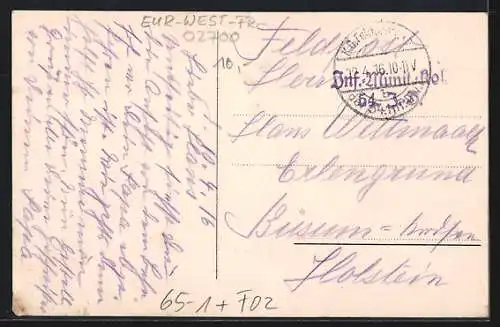 AK Tergnier, Fahrgäste auf dem Bahnhof