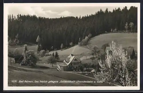 AK Bad Reinerz, das lieblich gelegene Grillenhäusl