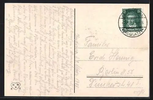 AK Bad Kudowa, Blick ins Tal