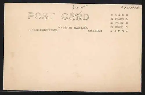 Foto-AK Panama, Ship in the Panama Canal