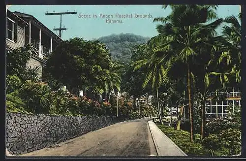 AK Ancon, Scene in Ancon Hospital Grounds