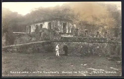 AK Porto Bello, Causeway, With Custom`s House in Rear