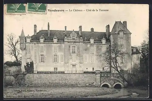 AK Vendeuvre, Le Château, Côté de la Terrasse