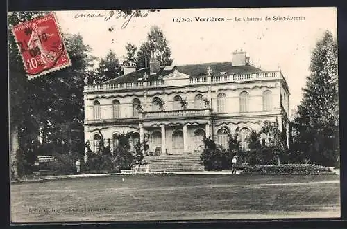 AK Verrières, Le Château de Saint-Aventin