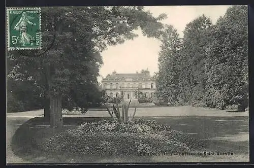 AK Verrières, Château de Saint-Aventin et parc arboré