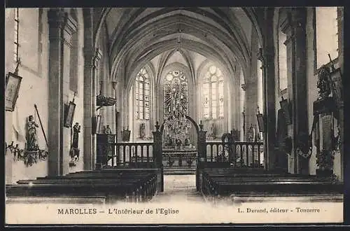 AK Marolles, L`Intérieur de l`Église