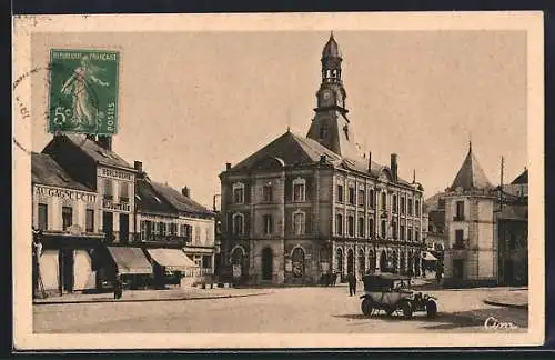 AK Romilly-sur-Seine, Hôtel de Ville