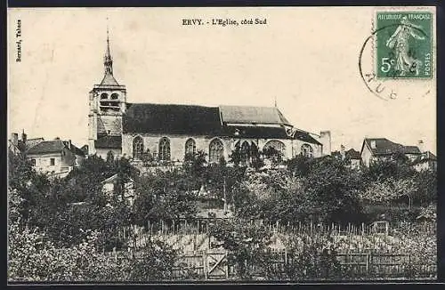 AK Ervy, L`Église, côté Sud