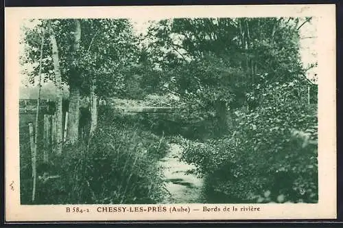 AK Chessy-les-Prés, Bords de la rivière