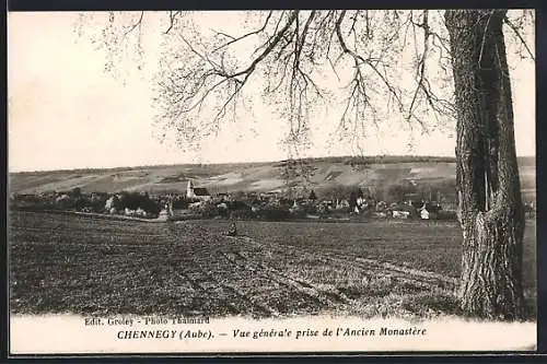AK Chennegy, Vue générale prise de l`Ancien Monastère