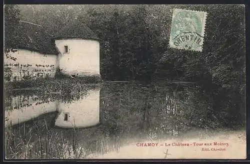 AK Chamoy, Le Château, Tour aux Moines