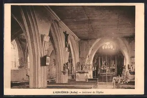 AK Lignières, Intérieur de l`Église