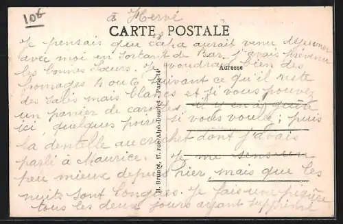AK Polisy, Vue générale du village et des champs environnants