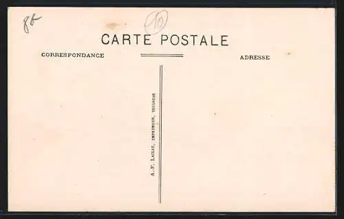 AK Plaines, Vue générale des Bâtiments des Ouvriers