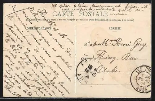 AK Estissac, Le Château et un Coin du Parc