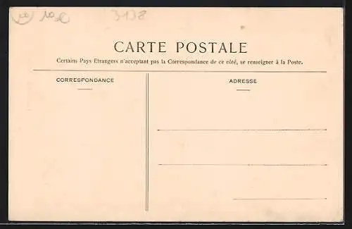 AK Saint-Usage, Vue générale, Route de Fontette
