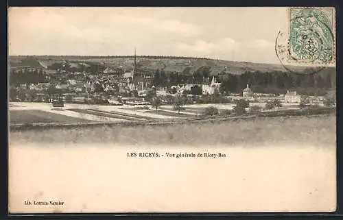 AK Les Riceys, Vue générale de Ricey-Bas