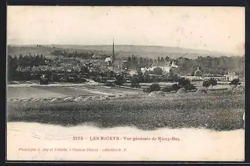 AK Les Riceys, Vue générale de Ricey-Bas