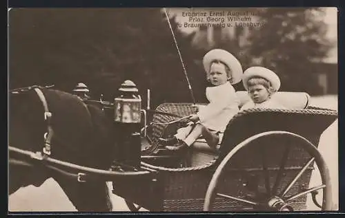 AK Erbprinz Ernst August und Prinz Georg Wilhelm von Braunschweig und Lüneburg