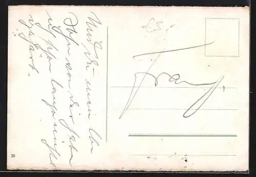 AK Warschau, Platzpartie vor der Russischen Kirche