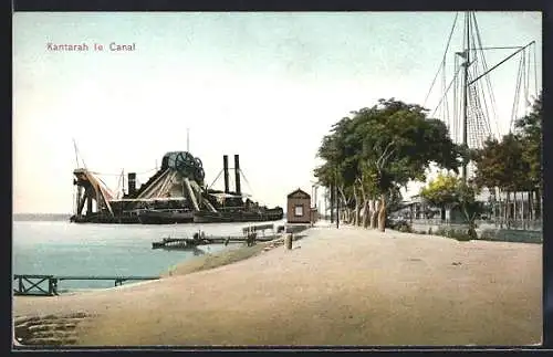 AK Port-Said, Kantarah le Canal, Schwimmbagger