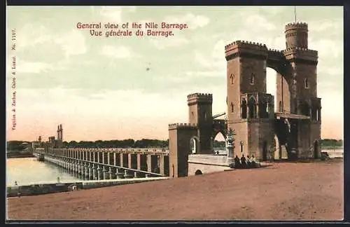 AK Kairo, Vue generale du Barrage