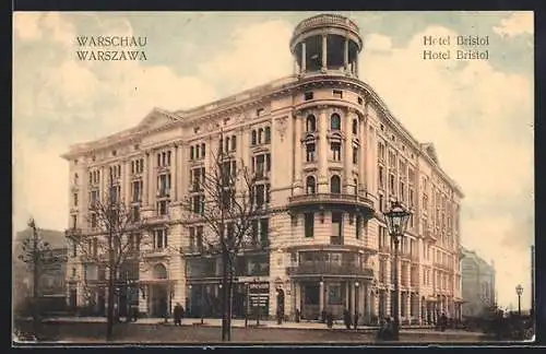 AK Warschau, Hotel Bristol