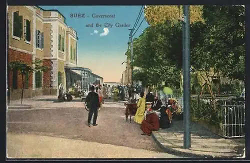 AK Suez, Governorat and the city garden