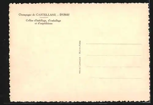 AK Castellane, Cellier d`habillage, d`emballage et d`expéditions
