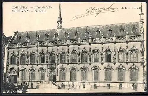 AK Courtrai, Hotel de Ville