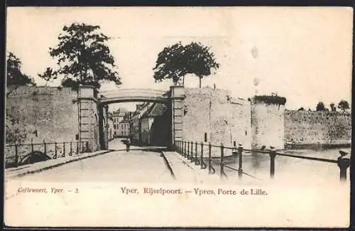 AK Ypres, Porte de Lille