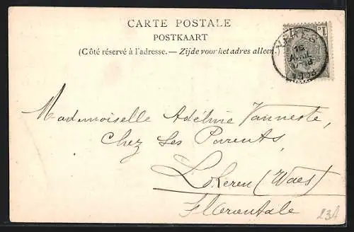 AK Ypres, Porte de Lille