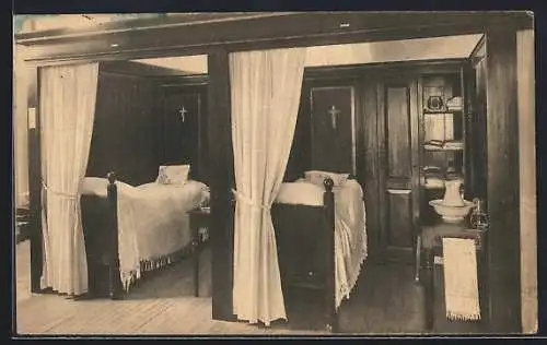 AK `s Gravenwezel-lez-Anvers, Pensionnat du St. Coeur de Marie, Une chambre d`eleve