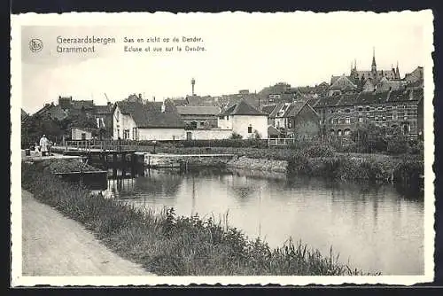 AK Grammont, Ecluse et vue sur la Dendre