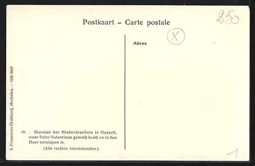 AK Hasselt, Klooster der Minderbroeders