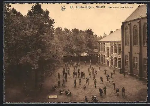 AK Hasselt, St. Jozefscollege, Hier spelen onze internen