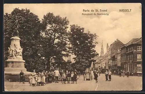 AK Hasselt, Porte de St. Trond, Monument du Boerenkrijg