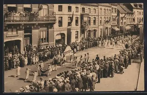 AK Hasselt, 1926-1933 Feesten van het zevende jaar van O. L. V. Virga Jesse, De processie