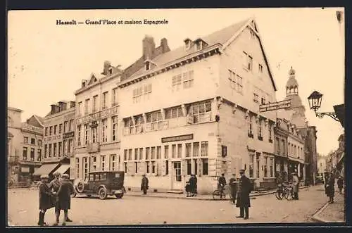 AK Hasselt, Grand` Place et maison Espagnole