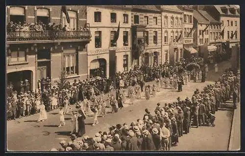 AK Hasselt, Zevenjarige feesten van O. L. Vrouw Virga-Jesse, De processie