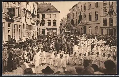 AK Hasselt, Processie der zevenjarige feesten van O. L. Vrouw Virga-Jesse