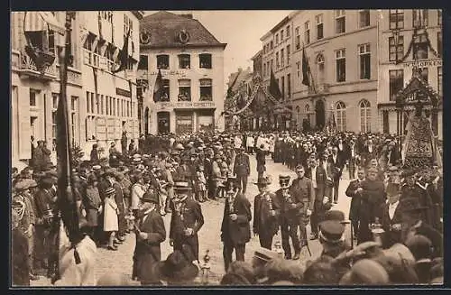 AK Hasselt, Zevenjarige feesten van O. L. Vrouw Virga-Jesse, Processie