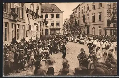 AK Hasselt, Processie der zevenjarige feesten van O. L. Vrouw Virga-Jesse