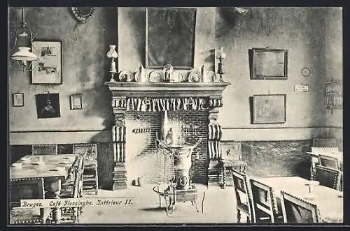 AK Bruges, Café Flessinghe, Interieur II.