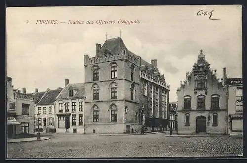 AK Furnes, Maison des Officiers Espagnols