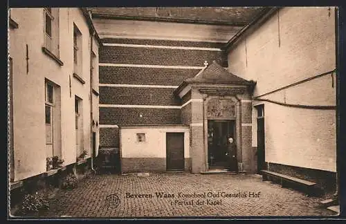 AK Beveren-Waas, Kostschool Oud Geestelijk Hof, Portaal der Kapel