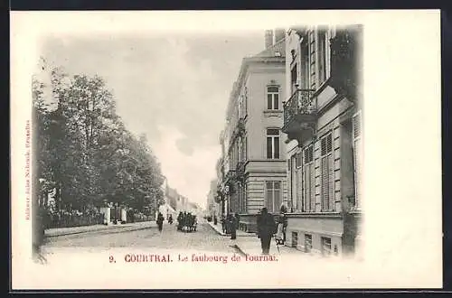 AK Courtrai, Le faubourg de Tournai