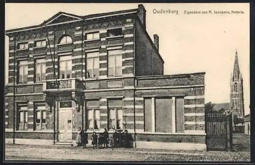 AK Oudenburg, Eigendom van M. Janssens, Notaris, Kerk